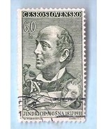 Used Czechoslovakia Postage Stamp (1961) 60h Jindrich Mosna - Scott # 1037 - $1.34 CAD