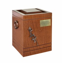 Remember Forever Handmade Wooden Urn for Adult Cremains Unique Memorial Funeral  - $148.50+