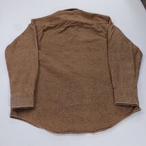 Cabela's RN#56835 Men's Brown Cotton Long Sleeve Heavyweight Shirt Size Medium image 2