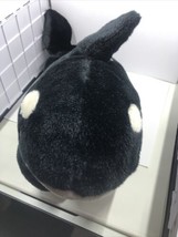 Shamu Sea World Killer Whale Large Plush Stuffed 22” Seaworld 1982 VTG - £12.59 GBP