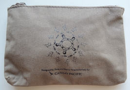CATHAY PACIFIC AIRWAYS | Business Class | Amenity Kit | Brown - £11.76 GBP