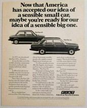 1976 Print Ad Fiat 128 2-Door &amp; 131 4-Door Small Cars  - $11.82