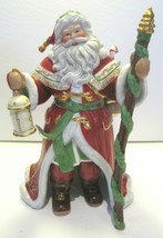 Retired 2000 Millennium Santa Claus Porcelain Figurine Danbury Mint Certificate - $69.95