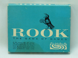 ROOK 1963 Blue Box Card Game Parker Brothers 100% Complete Excellent Plus - $31.56