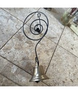 ANTIQUE ARCHITECTURAL COUNTRY CANDY STORE SPRING DOOR BELL BRACKET HARDW... - $203.19 CAD