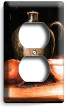 SOUTHWESTERN COUNTRY RUSTIC POTTERY TWINE JUG OUTLET WALL PLATE KITCHEN ... - €8,90 EUR