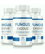 3 Pack - Fungus Exodus Pills to Combat Toenail Fungus and Restore Nail H... - £70.76 GBP