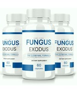 3 Pack - Fungus Exodus Pills to Combat Toenail Fungus and Restore Nail H... - $1,705.72 MXN