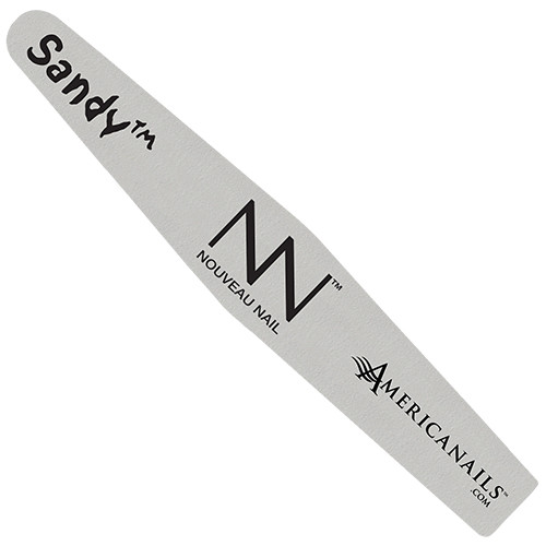 Nouveau Nail Sandy File | White 180 Grit - 5 Pack - $15.00