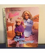 A Little Golden Book Barbie The Special Sleep Over 1997 First Edition - €18,12 EUR