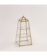 Jewelry Display Shelf Glass Pyramid 3 Tier Jewelry Showcase - €76,89 EUR