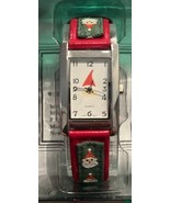Vintage Santa Claus Christmas Watch Ho Ho Tree Festive - NEW! New Batter... - $273.93 MXN