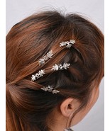 5PCS Hollow Out Floral Hairpins Set - £6.24 GBP