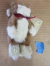 Vintage NOS Boyds Bears Plush Fabric Keats Kitty Cat Brown White   B2  J - £21.72 GBP