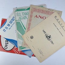 Guitar/Ukelele/Vocal/Piano Vintage Sheet Music 5 Piece Lot #5 - £7.11 GBP