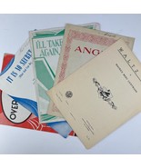 Guitar/Ukelele/Vocal/Piano Vintage Sheet Music 5 Piece Lot #5 - £7.10 GBP