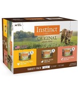 Instinct Original Grain Free Recipe Variety Pack Natural Wet Canned Cat ... - $795.95 MXN