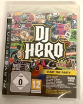 NEW DJ Hero 1 Start the Party 2009 Sony Playstation 3 PS3 Video Game PAL VERSION - £7.36 GBP