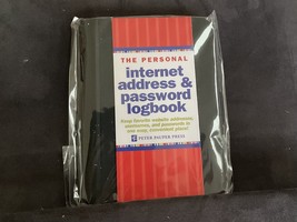 Internet Address &amp; Password Logbook - Brand New - $8.00