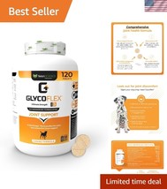 120 Chewable Glycoflex 3 Tablets – Powerful Joint Health for All Dog Breeds - $58.50