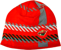 Minnesota Wild NHL Knit Beanie Hat Old Time Hockey Causeway Collection NWT - £14.36 GBP