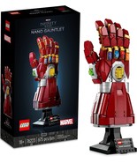 LEGO 76223 Marvel Nano Gauntlet Iron Man Model with Infinity Stones Aven... - £69.86 GBP