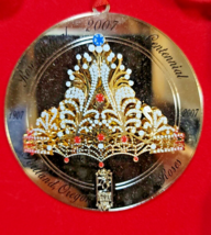 Portland Ornament 2007 Rose Festival Centennial The Crown of Rosaria B Gimarelli - £55.25 GBP