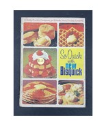 Vintage 1967 So Quick with New Bisquick Cookbook – 2nd Edition Spiral Bound - $13.36 CAD