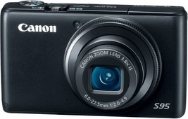 Canon Powershot S95 10 Mp Digital Camera With 3.8X Wide Angle Optical, I... - $356.99