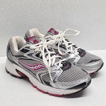 Saucony Womens Size 7.5 Oasis 2 Running Shoes Silver Pink White Sneakers - $365.25 MXN