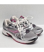 Saucony Womens Size 7.5 Oasis 2 Running Shoes Silver Pink White Sneakers - $19.70