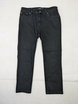 Ralph Lauren Premier Straight Womens Jeans Size 10 Cotton Blend Black - £10.40 GBP