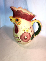 Portugal 10 Inch Rooster Pitcher Mint - £19.80 GBP