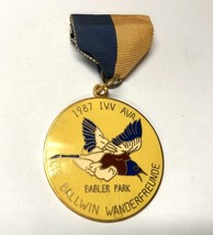 Missouri AVA IVV Volksmarch Medal Trekker Hiking Milers 1987 Babler Park... - $9.06