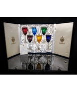   Faberge Odessa Crystal  Colored Glasses NIB - $1,450.00