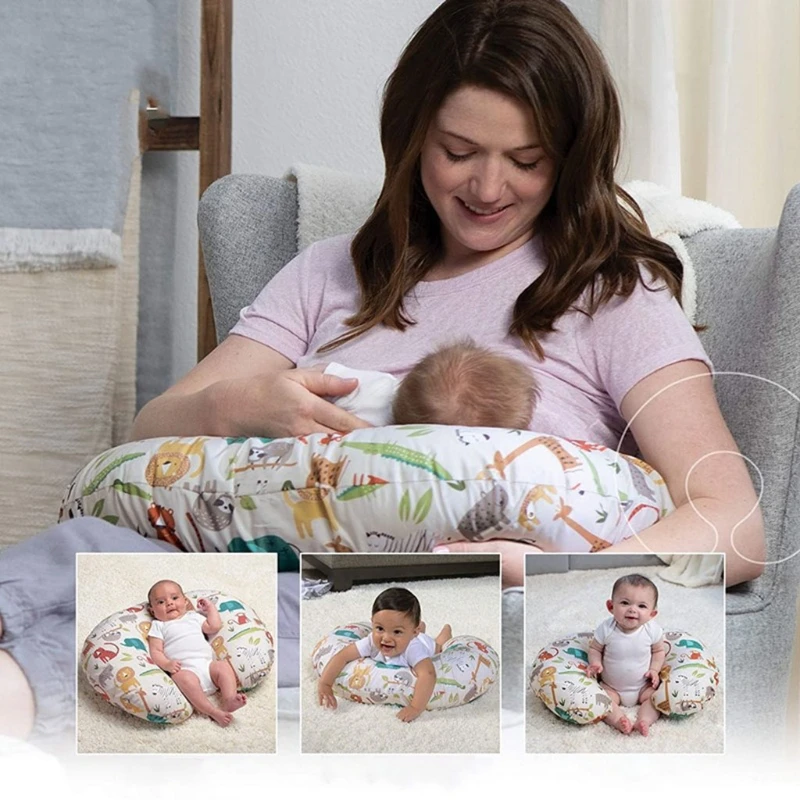 Play Newborn Baby Nursing Pillows Cover Maternity U-Shaped Breastfeeding Pillow  - £23.23 GBP