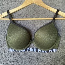 Victoria Secret Wear Everywhere Military Green Push Up Padded Multiway Bra 32DD - £14.50 GBP