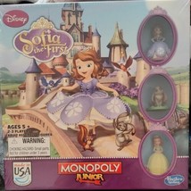 Disney Sofia The First Monopoly Jr Board Game NEW SEALED Hasbro - £23.81 GBP