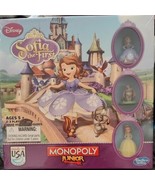 Disney Sofia The First Monopoly Jr Board Game NEW SEALED Hasbro - £23.37 GBP