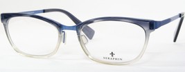 Seraphin Par Ogi LAURA 8797 Bleu Décoloré Lunettes Monture 51-19-140mm Japon - $194.60