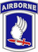 ARMY 173RD AIRBORNE COMBAT  IDENTIFICATION ID  BADGE - £22.53 GBP