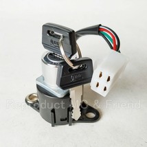 Honda C70 C90 Ignition Key Switch Assy New - 4 Wires (Quality Grade A) - $12.73
