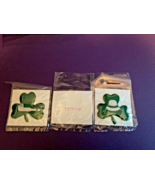 Large Lot of Vintage Puffy Stickers Individually Wrapped IRISH SHAMROCK ... - £1.15 GBP