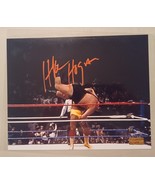 Hulk Hogan Hand Signed Autographed Auto WWE WWF Wrestlemania 8x10 Photo COA - $1,757.91 MXN