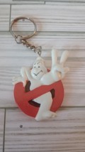 Vintage 1989 Columbia Pictures GHOSTBUSTERS II Rubber Keychain - $8.91