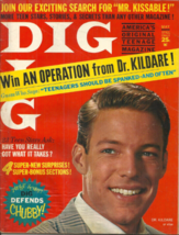 Dig Magazine - August 1961 - Natalie Wood, Vic Dana, Richard Chamberlain, More! - $34.98