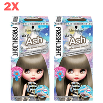 2X SCHWARZKOPF Fresh Light Hair Dye Airy Ash Color Blythe Foam Professional - $46.16
