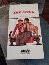 The Sting Paul Newman, Robert Redford MCA Home Video  (VHS, 1985) RARE! - £4.23 GBP