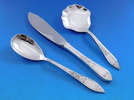 Lady Claire by Stieff Sterling Silver Essential Serving Set Small 3-piece - £136.46 GBP