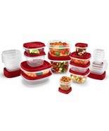 Rubbermaid NEW 42/62 Piece Vented Lids Food Storage Container, Stove, Bo... - $34.95